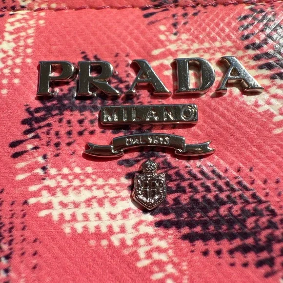 Prada - Zip Around Long Saffiano Leather Wallet - Wallet - Picture 9 of 11